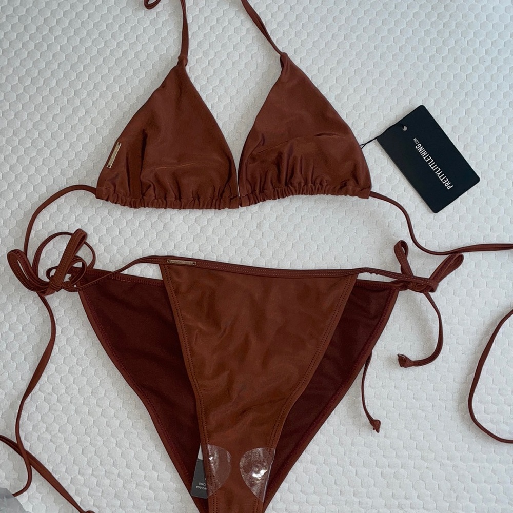 Brand new brown PLT bikini